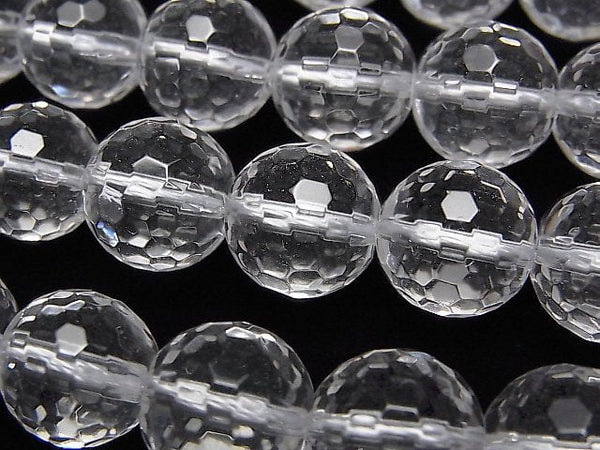[Video] Crystal AAA 128Faceted Round 12mm 1/4 or 1strand beads (aprx.14inch/35cm)