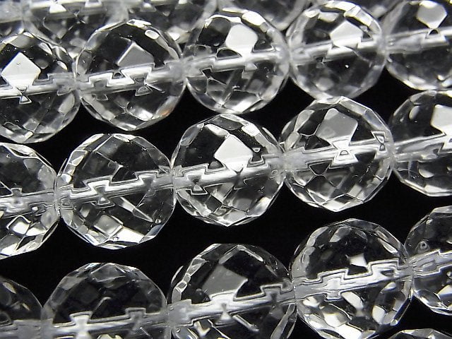 [Video] Sale! Crystal AAA 64Faceted Round 12mm 1/4 or 1strand beads (aprx.15inch / 36cm)