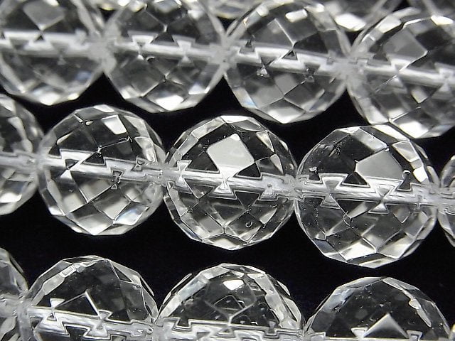 [Video] Crystal AAA 64 Faceted Round 14 mm 1/4 or 1strand beads (aprx. 14 inch / 35 cm)