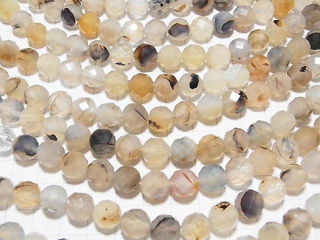 1strand $9.79! Montana Moss Agate AA ++ 64Faceted Round 10mm 1strand beads (aprx.15inch / 38cm)