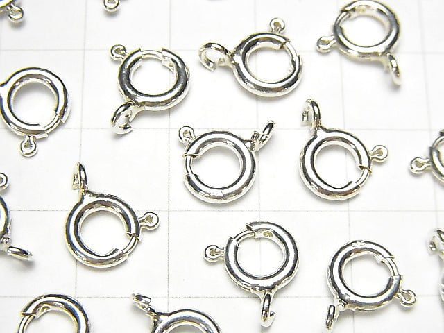 Silver925  Spring Ring [5mm][6mm][7mm][8mm] No coating  2pcs