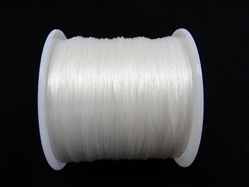 Elastic Stretchy Cord Reel 1pc Clear (White) $2.59