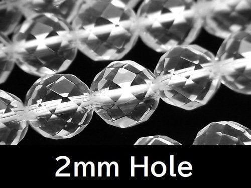 [Video] Crystal AAA 64Faceted Round 14mm [2mm hole] 1/4 or 1strand beads (aprx.15inch/36cm)