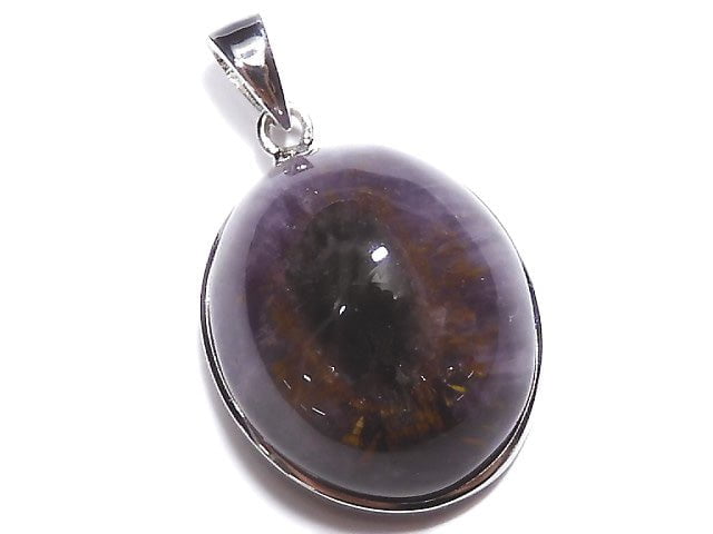 [Video] [One of a kind] Red Amethyst (Party Color Amethyst) AAA Pendant Silver925 NO.46
