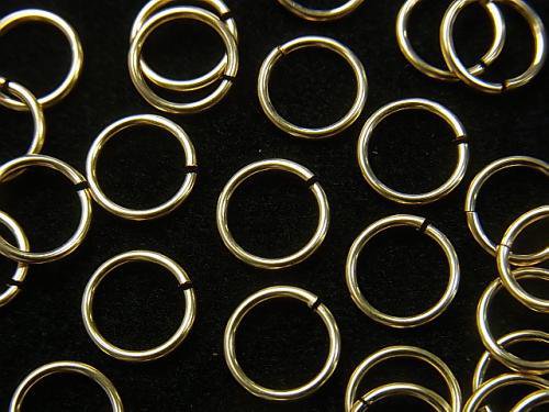 Size selection available! 14KGF Gauge 0.9mm Jump Ring 5pcs