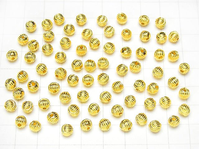 Silver925 design Round beads 5 mm 18 KGP 1 pc $2.59!