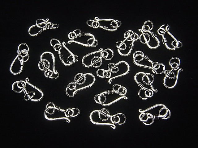 Silver925 U Hook with Jump Ring 16 x 9 mm 1 pc $4.79