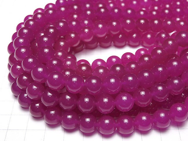 1strand $5.79! Wine Red Color Jade Round 10mm 1strand beads (aprx.15inch / 37cm)