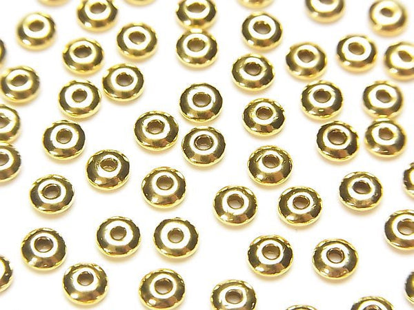 Introducing new sizes! Silver925 Roundel 3.5mm, 4mm, 5mm 18KGP 10pcs