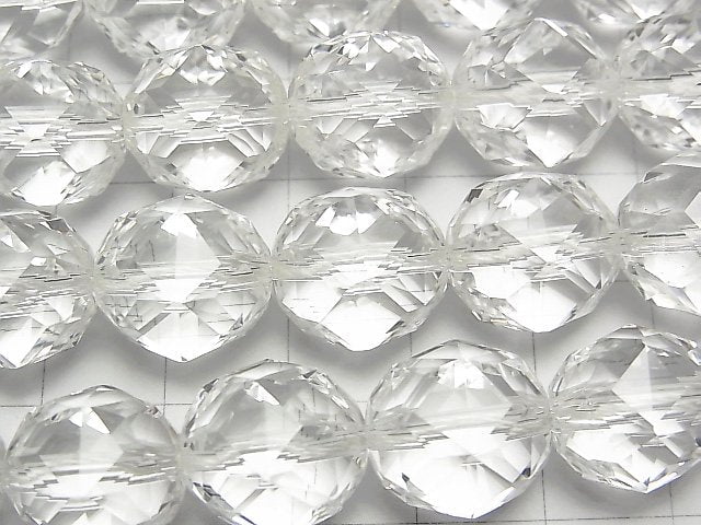 [Video]High Quality! Crystal AAA Star Faceted Round 14mm 1/4 or 1strand beads (aprx.14inch/35cm)