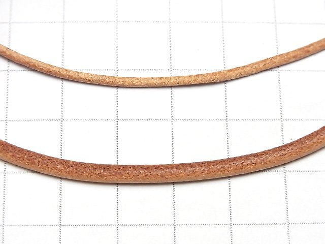 Europe Leather Code Round wire [1mm][1.5mm][2mm][3mm] Natural 1roll
