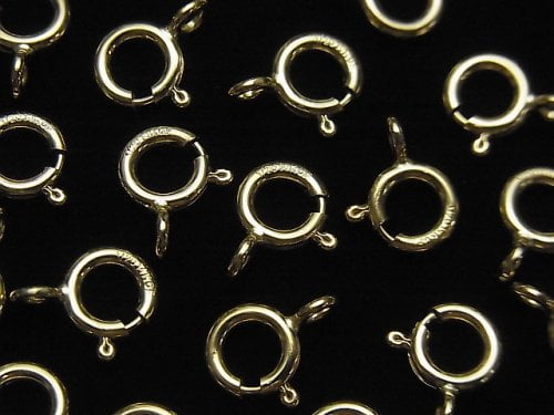 14KGF Spring Ring  [5mm][5.5mm][6mm][7mm][8mm] 4pcs