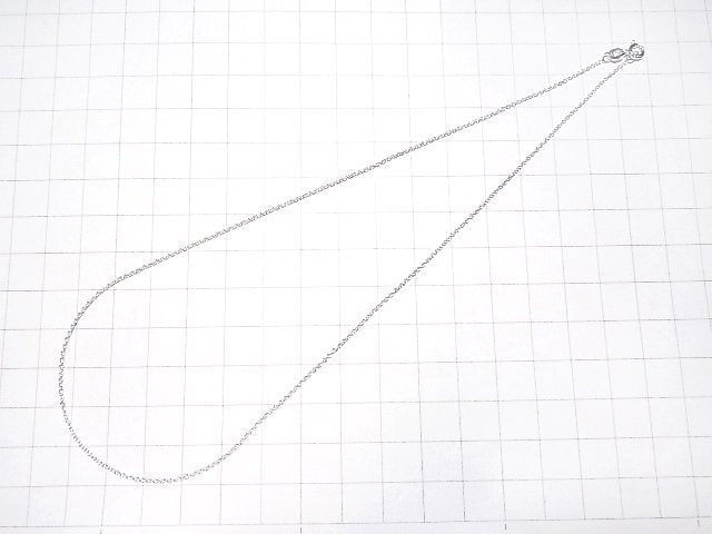 Silver925 Cable Chain 1.1mm Pure Silver Finish [38cm][40cm][45cm][50cm][60cm][75cm] Necklace 1pc