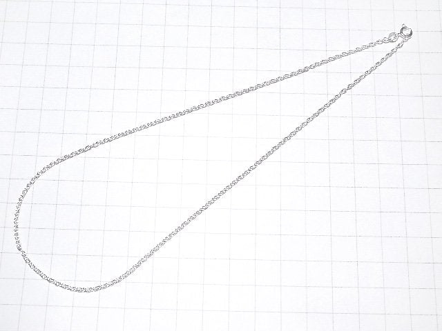 Silver925 Cable Chain 2.0mm Pure Silver Finish [40cm][45cm][50cm][60cm] Necklace 1pc