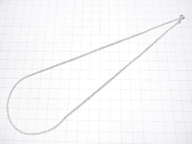 Silver925 Rolo Chain 2.0mm Sterling Silver Finish [38cm][40cm][45cm][50cm][60cm] Necklace 1pc