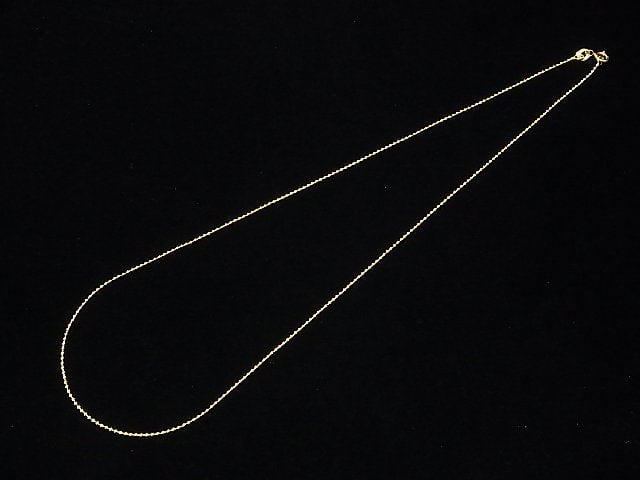 Silver925 Ball Chain 1.2mm 18KGP [38cm][40cm][45cm][50cm] Necklace 1pc