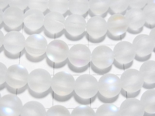 Frost Luna Flash Round 6mm 1strand beads (aprx.14inch/35cm)
