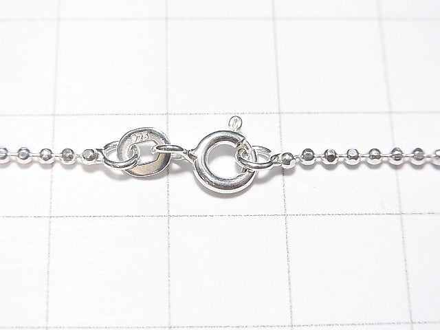 Silver925 Cut Ball Chain 1.5mm Sterling Silver Finish 1pc