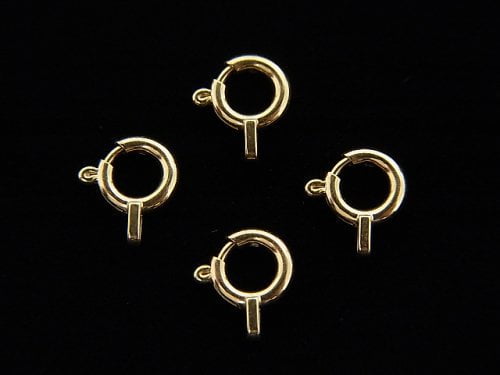 [K10 Yellow Gold] Spring Ring 5mm 1pc