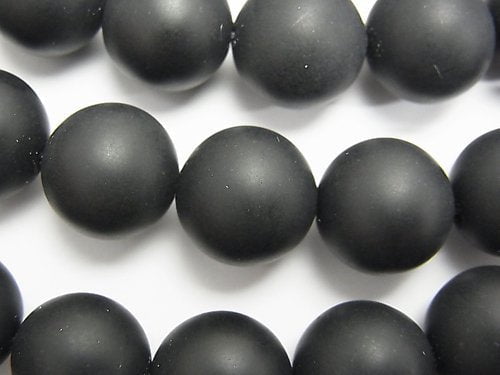Sale! Frost Onyx Round 14mm half or 1strand beads (aprx.13inch/33cm)