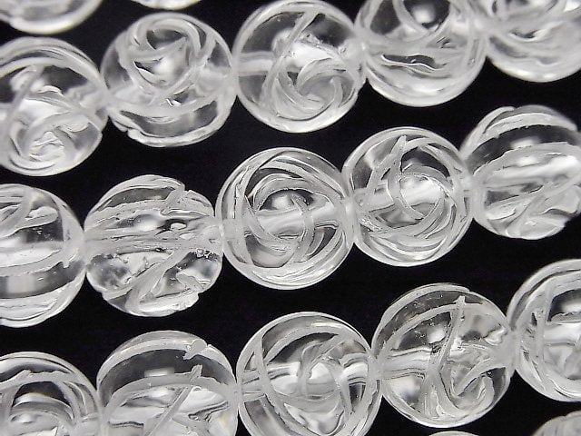 [Video] Crystal AAA Round Rose Cut 12mm 1/4 or 1strand beads (aprx.15inch/36cm)