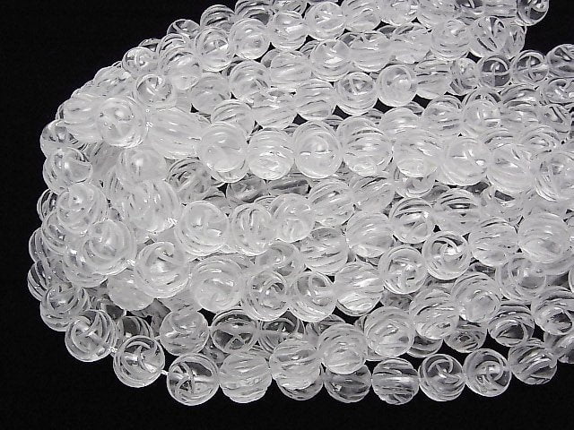 [Video] Crystal AAA Round Rose Cut 16mm 1/4 or 1strand beads (aprx.15inch/36cm)