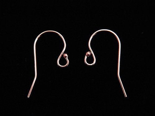 14KGF Pink Gold Filled Earwire 20x11mm 1pair