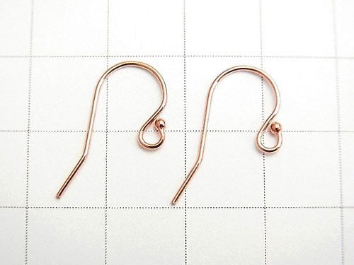 14KGF Pink Gold Filled Earwire 20x11mm 1pair