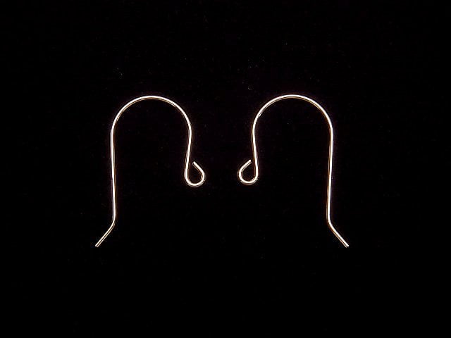 [18K  Pink Gold] Earwire  1pair