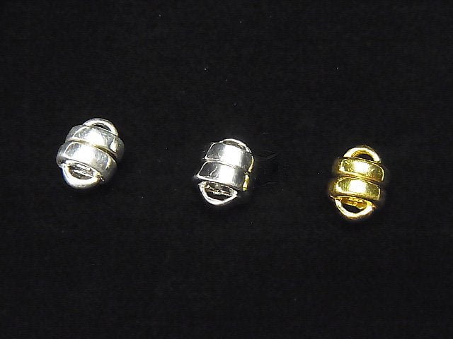 Silver925 Magnetic Clasp 7x6x6mm 1pair