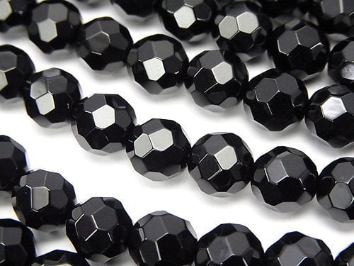 Onyx  32Faceted Round 8mm 1strand beads (aprx.15inch/36cm)