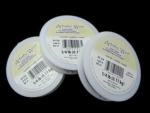 Artistic Wire Lavender (metallic type) Business Use Volume 1roll