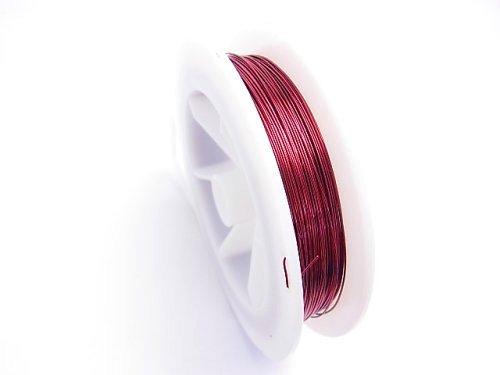 Artistic Wire Burgundy (wine red) Commercial Large Volume 1roll $9.79-!