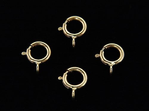 [K10 Yellow Gold] Spring Ring 5.5mm 1pc