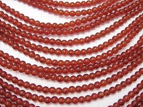 1strand $3.79! Red Agate AAA Round 3mm 1strand beads (aprx.15inch / 38cm)
