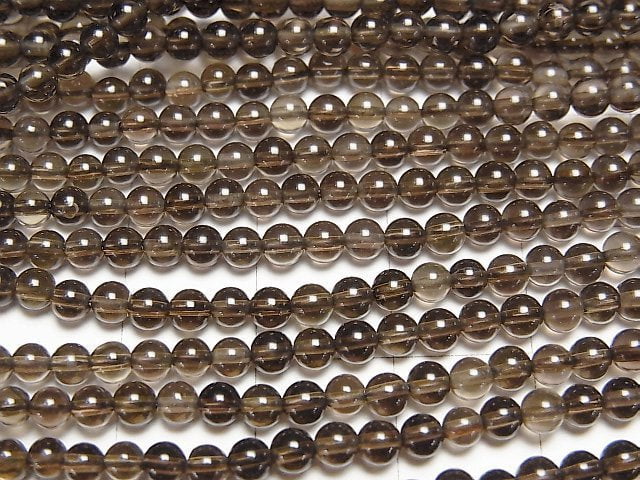 [Video]Smoky Quartz AAA Round 3mm 1strand beads (aprx.15inch/38cm)
