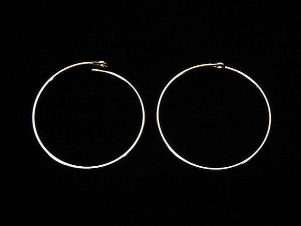 14KGF Earrings Hoop [16mm]-[50mm] 1pair