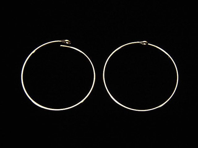 14KGF Earrings Hoop [16mm]-[50mm] 1pair