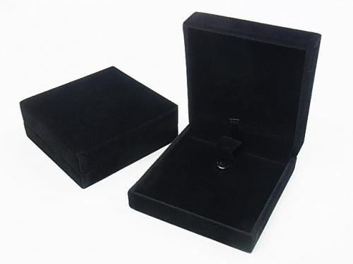 Jewelry case black 9x9x3.5 1 box $2.49!