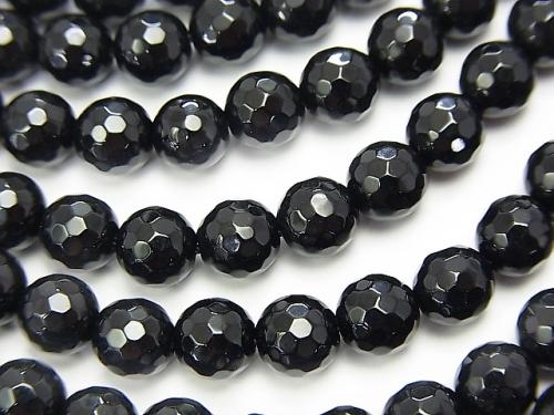 1strand $5.79! Onyx  128Faceted Round 6mm 1strand (aprx.15inch/37cm)