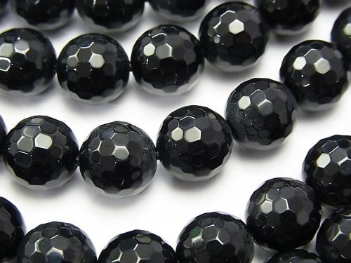 1strand $7.79! Onyx  128Faceted Round 10mm 1strand (aprx.15inch/38cm)