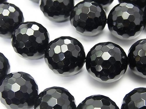 Onyx  128Faceted Round 16mm half or 1strand (aprx.15inch/36cm)