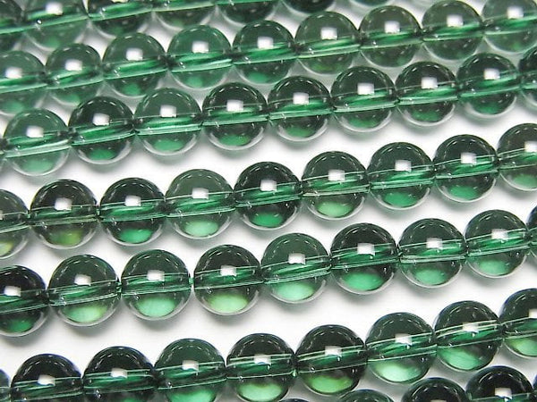 [Video] Green Quartz Round 6mm 1strand beads (aprx.15inch/38cm)