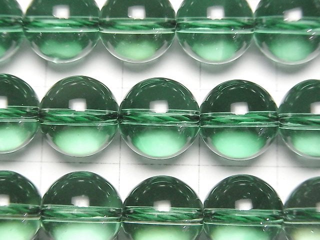[Video] Green Quartz Round 10mm half or 1strand beads (aprx.15inch/37cm)