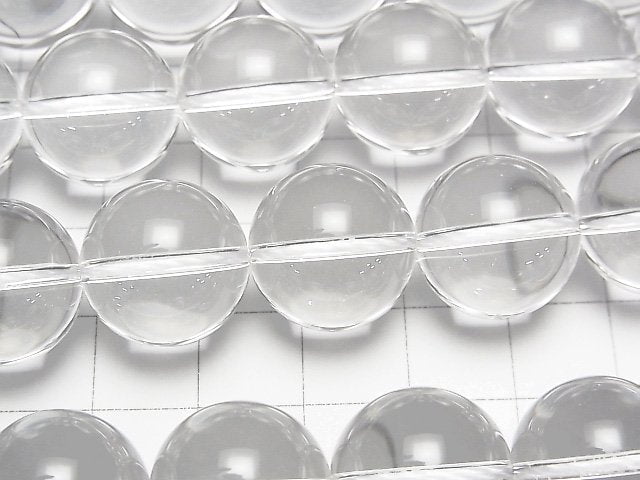 [Video]Crystal Quartz AAA Round 16mm 1/4 or 1strand beads (aprx.15inch/38cm)