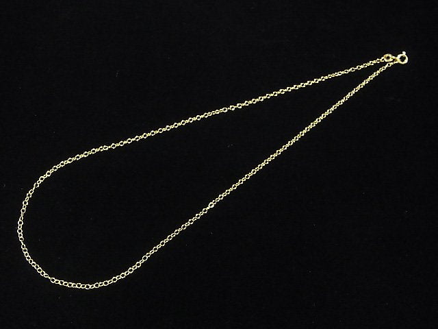 Silver925 Long Cable Chain 1.8mm 18KGP [40cm][45cm][50cm][60cm][75cm] Necklace 1pc
