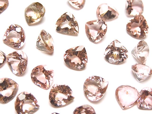 [Video] High Quality Pink Tourmaline AAA Undrilled Chestnut Faceted 6x6mm 2pcs $19.99!