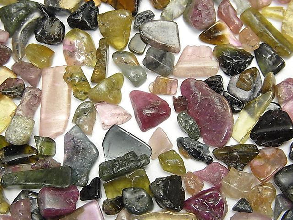 Multicolor Tourmaline AA++ Undrilled Chips 100Grams $5.79- !