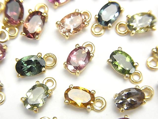 [Video] High Quality Multi Color Tourmaline AAA Bezel Setting Oval Faceted 6x4mm 5pcs $29.99!