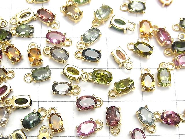 [Video] High Quality Multi Color Tourmaline AAA Bezel Setting Oval Faceted 6x4mm 5pcs $29.99!